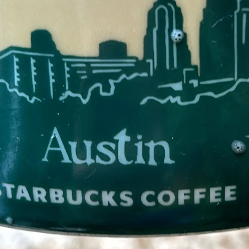 Starbucks 4” tall